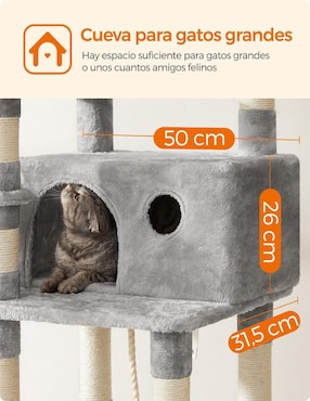 Rascador para gato Songmics Home