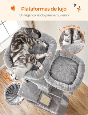 Mueble rascador para gato Songmics Home