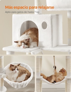 Mueble rascador para gato Songmics Home