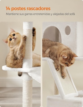Mueble rascador para gato Songmics Home