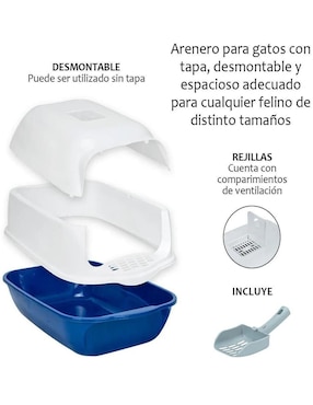 Arenero Lab.G para gato