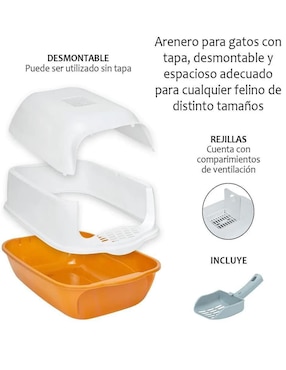 Arenero Lab.G para gato