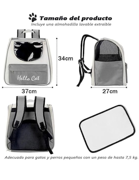 Mochila para mascota Lab.G
