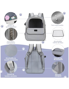 Mochila para mascota Lab.g