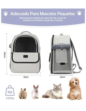 Mochila para mascota Lab.g