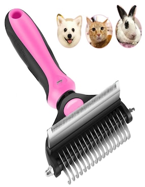 Cepillo Lab.G de plástico para perro y gato