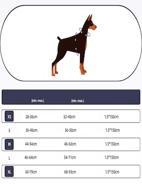 Pechera Lab.G para perro