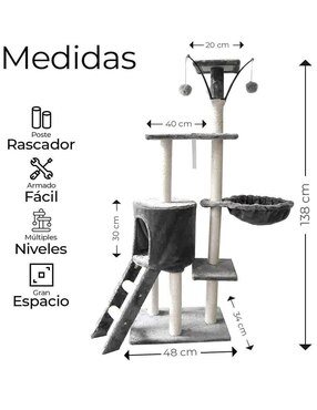 Rascador para gato Lab.g