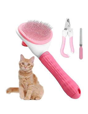 Set cepillo lab.G para gato 3 piezas