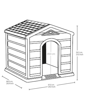 Casa para perro Lab.g