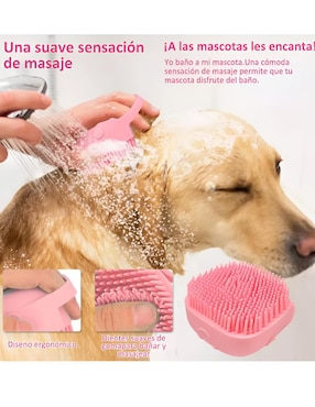 Cepillo Xtellar de acero inoxidable para perro y gato