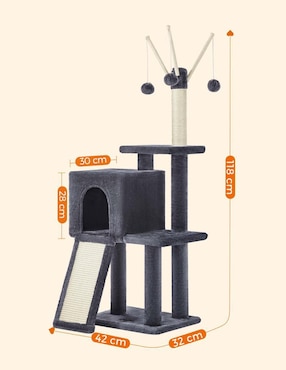 Rascador para gato Songmics Home