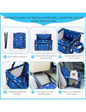 Autoasiento para mascota Nobleza