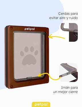 Puerta de seguridad de plástico para mascota Petpal