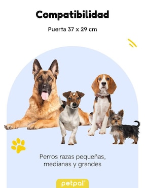 Puerta de seguridad de plástico para mascota Petpal