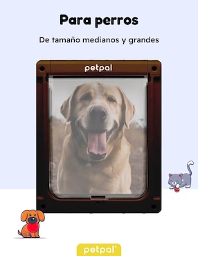 Puerta de seguridad de plástico para mascota Petpal