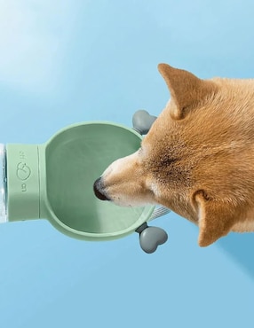 Bebedero transparente para perro Lab.G 350 ml