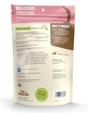 Probiótico para mascota probiótico Pet Naturals