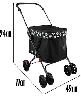 Carriola estándar para perro y gato Trendy Pets