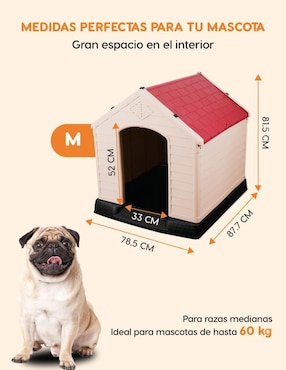 Casa para perro Poli Pets