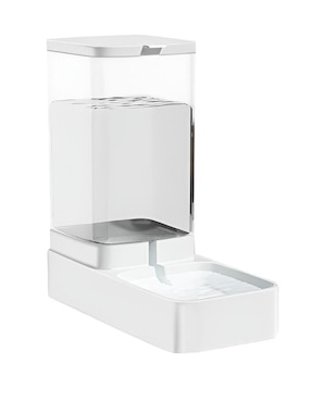 Bebedero transparente para perro Xtellar 2.5 L