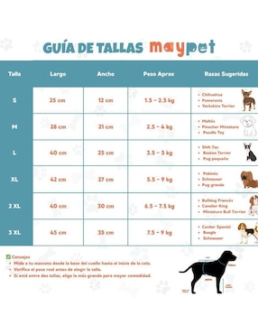 Sudadera Maypet para mascota