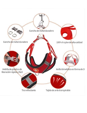 Pechera Xtellar de algodón para perro