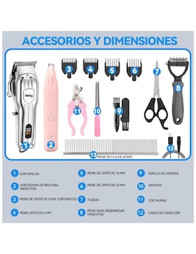 Rasuradora para perro y gato Belug