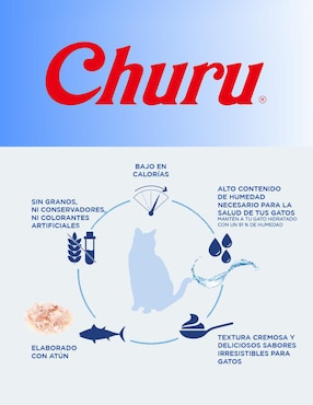 Premio Inaba de Atun para gato 24 tubos