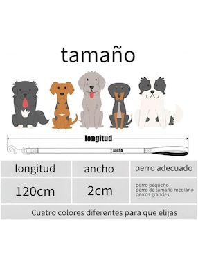Correa y collar Xtellar de nylon para perro y gato