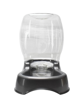 Bebedero transparente para perro petmate