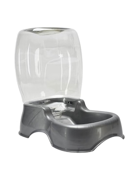 Bebedero transparente para perro petmate