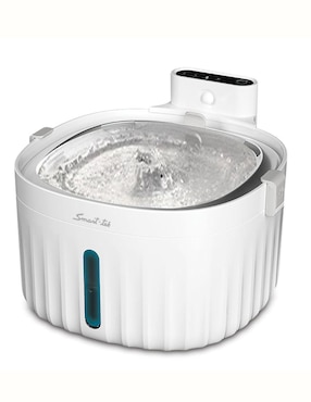 Bebedero transparente para perro y gato Smart-tek 2L