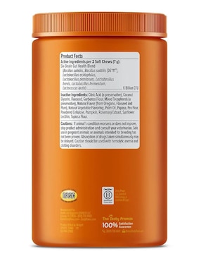 Suplemento alimenticio para mascota probiótico Zesty paws