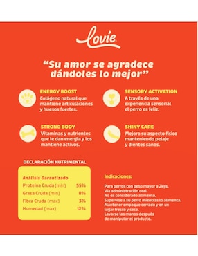 Pata de pollo Lovie para perro 10 piezas