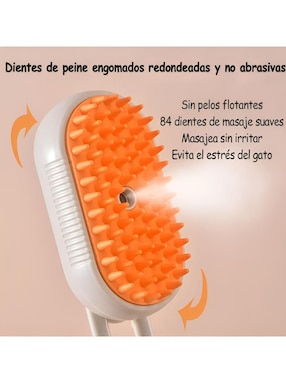 Cepillo Xtellar de plástico para perro y gato