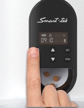 Alimentador automático Smart-Tek para mascota