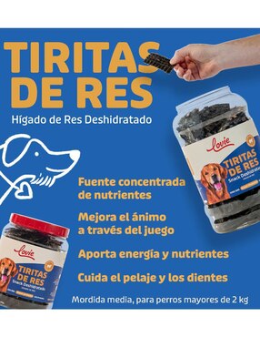 Premio Lovie natural para perro 120 g