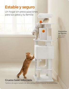 Mueble rascador para gato Songmics Home
