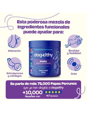 Colágeno para mascotas Dogelthy