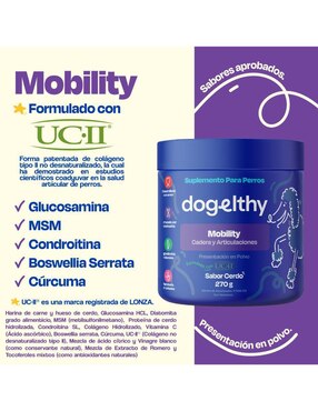 Colágeno para mascotas Dogelthy