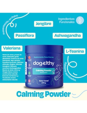 Calmante para mascota Dogelthy de carne para perro contenido 270 g