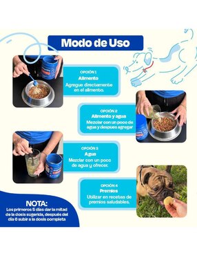 Calmante para mascota Dogelthy de carne para perro contenido 270 g