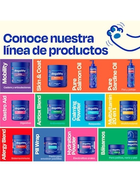 Suplemento alimenticio para mascota Omegas Dogelthy