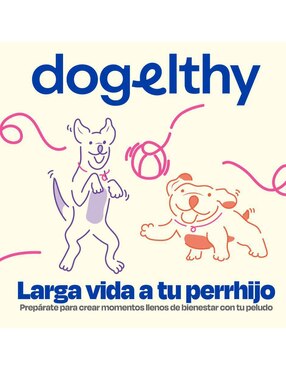 Suplemento alimenticio para mascota probiótico Dogelthy
