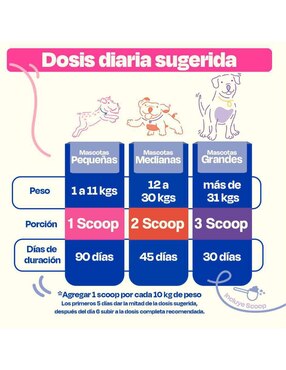Suplemento alimenticio para mascota probiótico Dogelthy