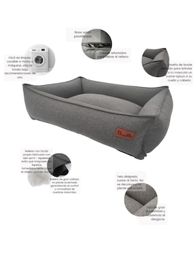 Cama para perro y gato Bogapets