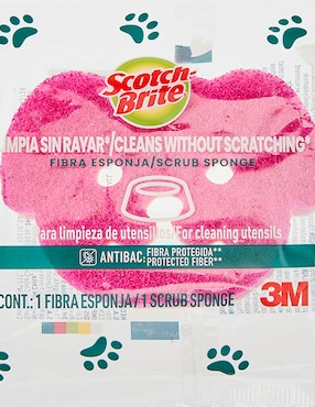 Fibra esponja para cocina Scotch Brite