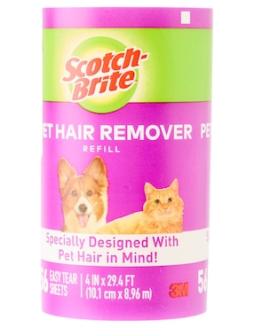 Removedor de pelusa Scotch Brite de perro y gato para ropa tapiceria y alfombras