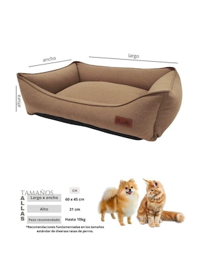 Cama para perro y gato Bogapets